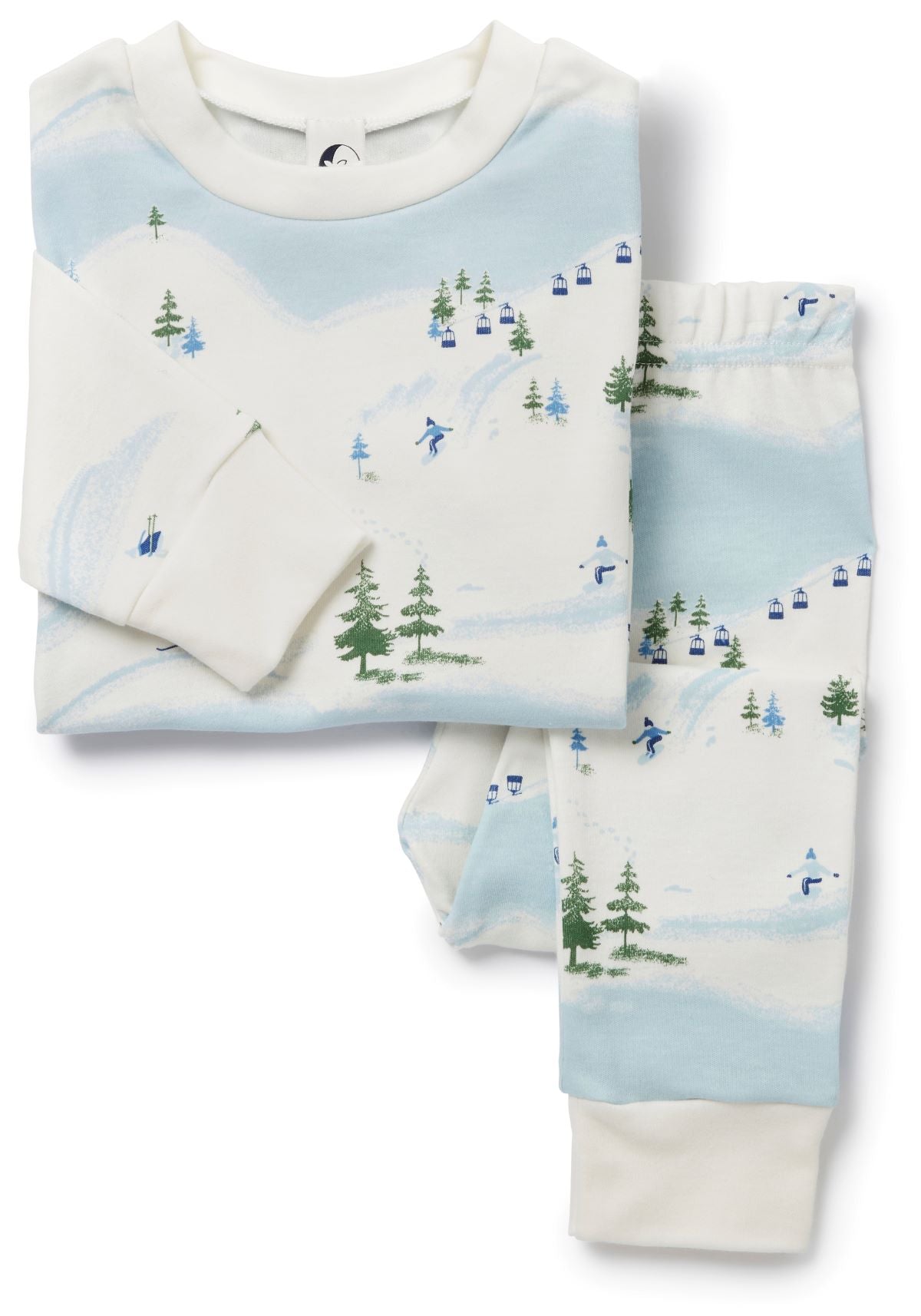 KIDS CLASSIC PYJAMA SET | SKI SCENE