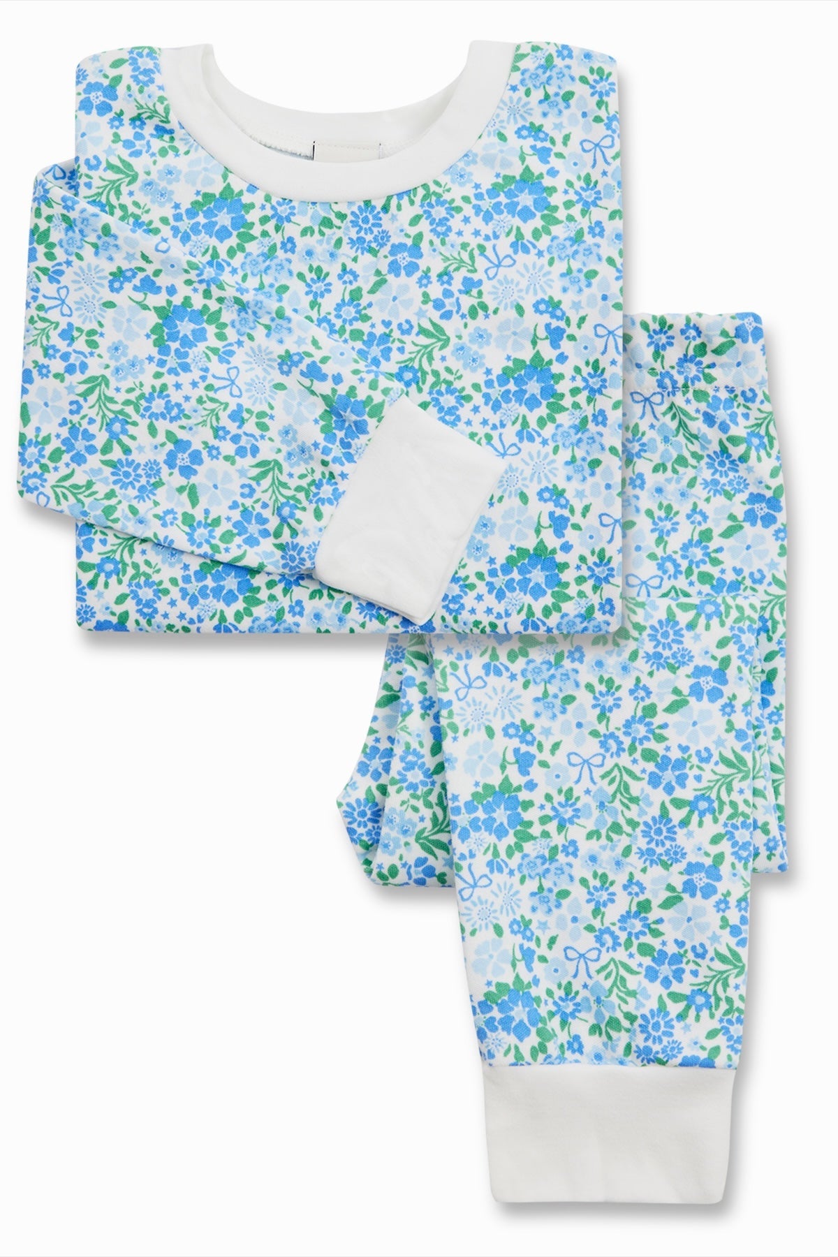 KIDS CLASSIC PYJAMA SET | BLUE FLORAL